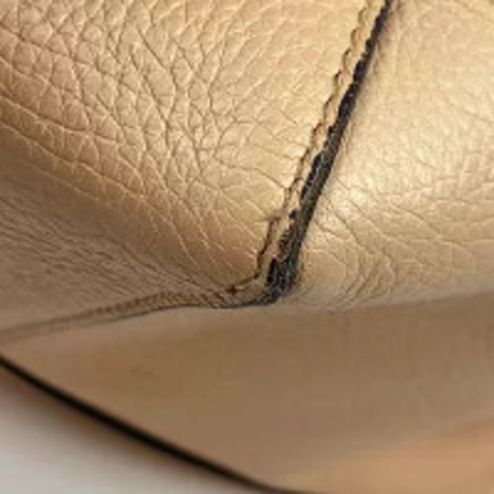 Celine Leather Phantom Cabas Bag Beige Tote Shoulder